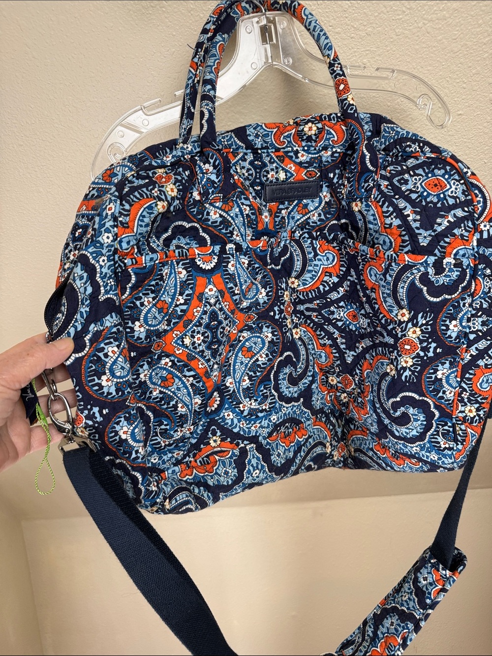 VERA BRADLEY Weekender Bag W/Crossbody Strap
